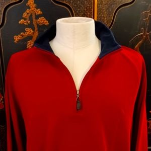 Carroll & Company Beverly Hills Half Zip-Up 100% Cotton Shirt (retired.)